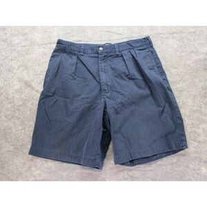 Polo Shorts Mens 35 Blue Chino Button pockets canvas PRL Ralph lauren Tyler